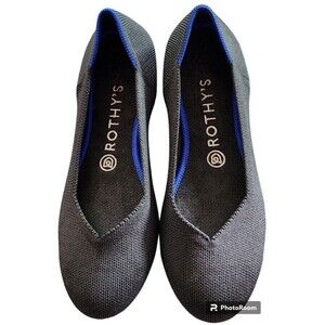 Rothy's Black Flats Size 8 Comfort